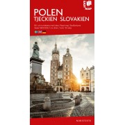 Polen, Tjeckien och Slovakien EasyMap